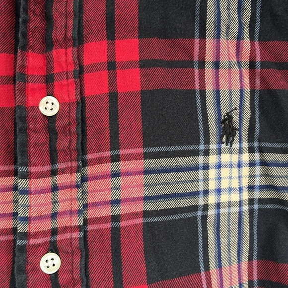 POLO Ralph Lauren Flannel Plaid Shirt - Picture 5 of 5
